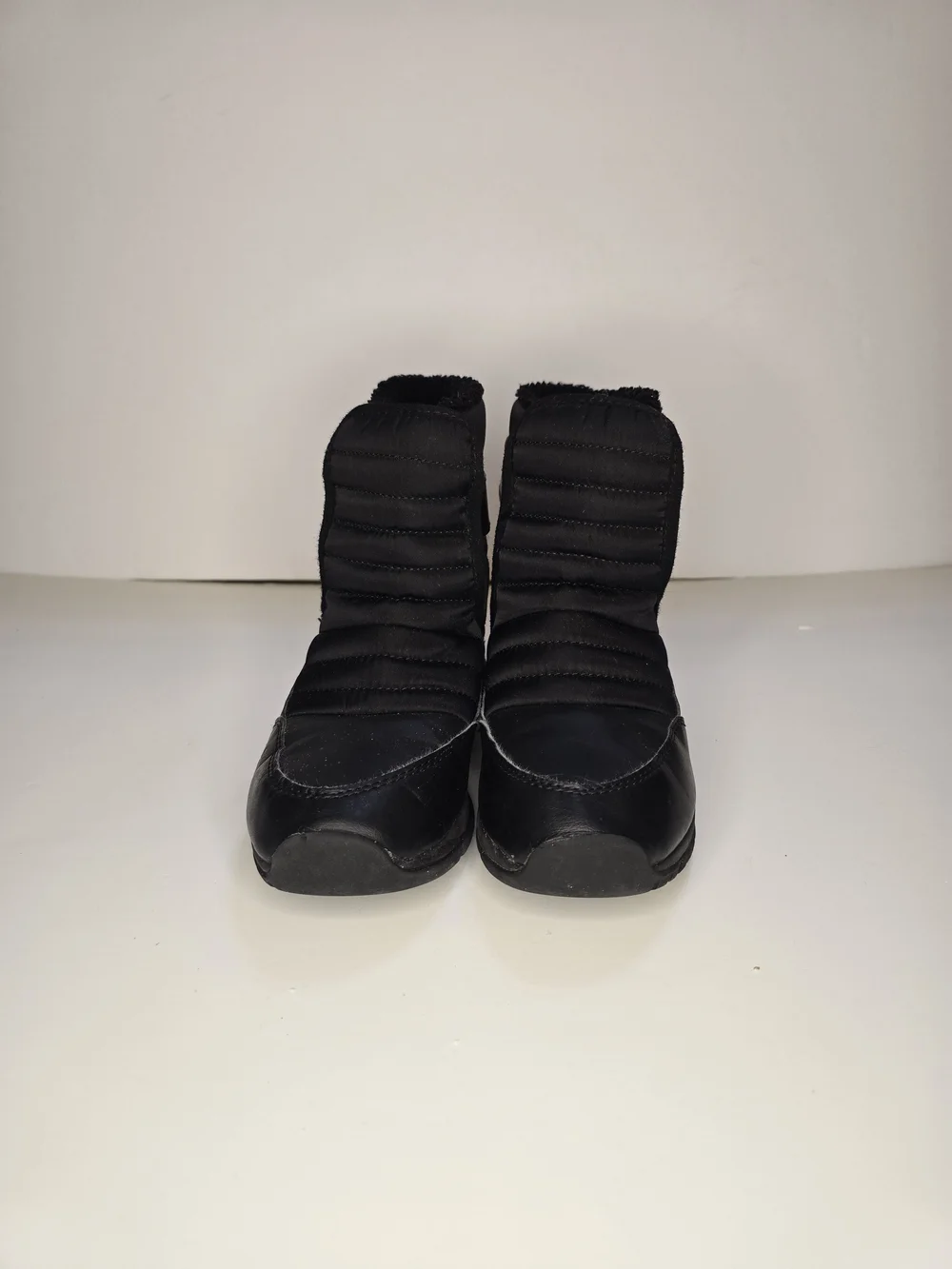 PUMA Black Quilted Winter Boots